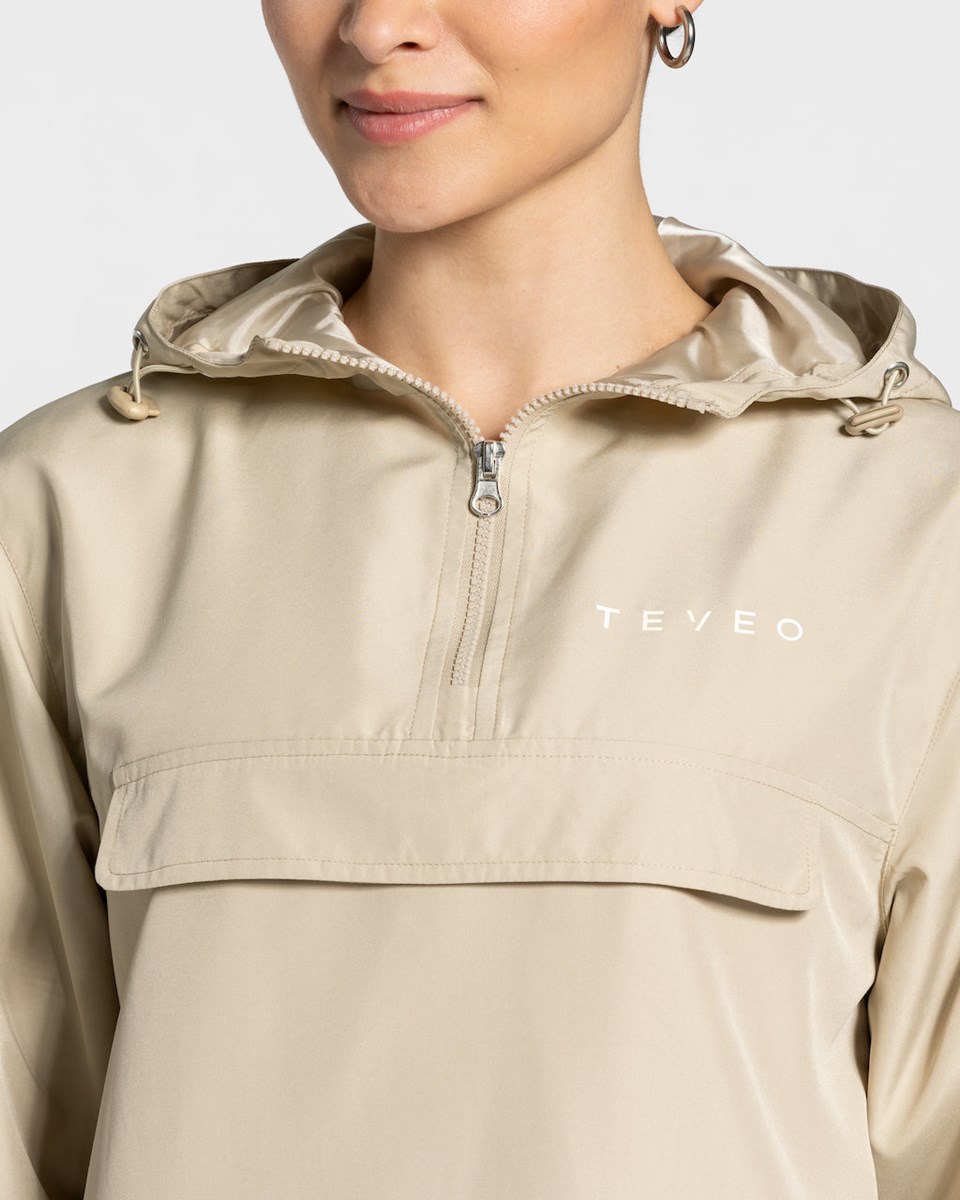 TEVEO Statement Windbreaker Sable Femme | TXC-02783733