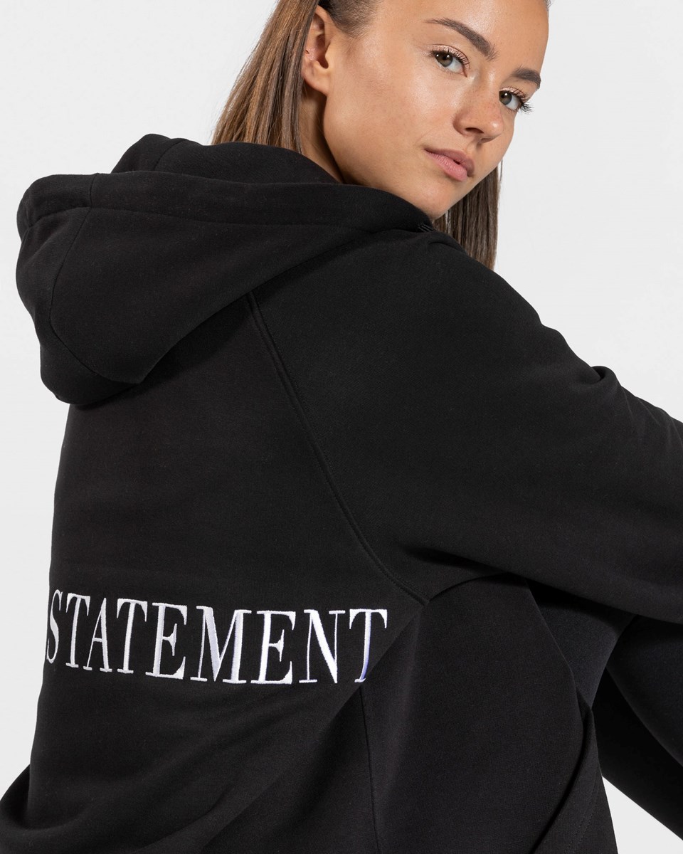 TEVEO Statement Oversized Jackets Noir Femme | IDB-00221526