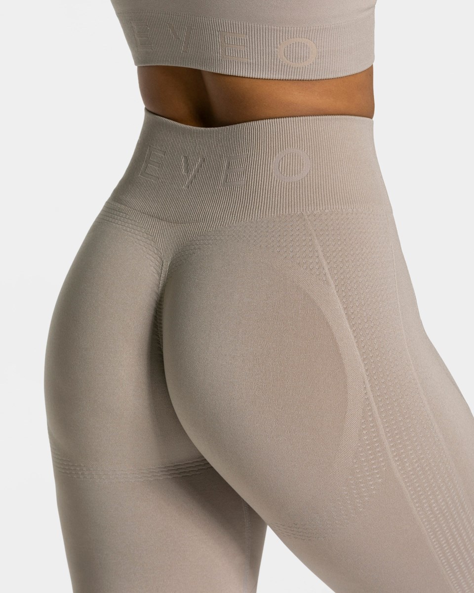 TEVEO Focus Scrunch Leggings Dust Femme | IKY-47078980