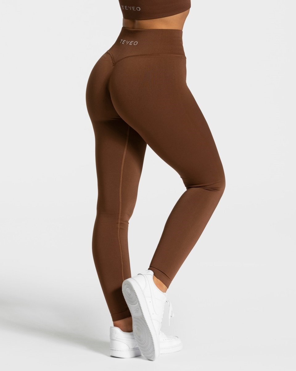 TEVEO Sensation Leggings Karamell Femme | YFO-60432892