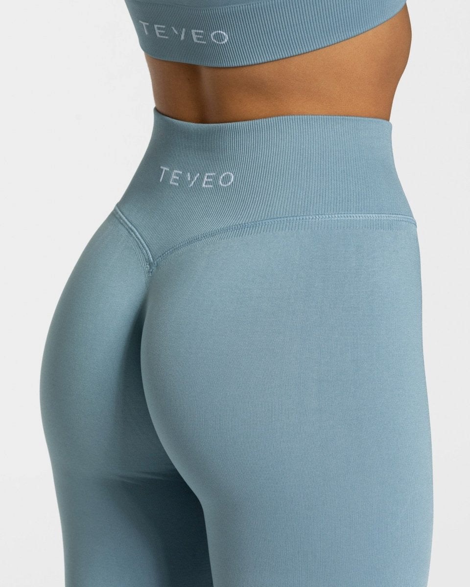 TEVEO Sensation Leggings Bleu Femme | TGG-05467774