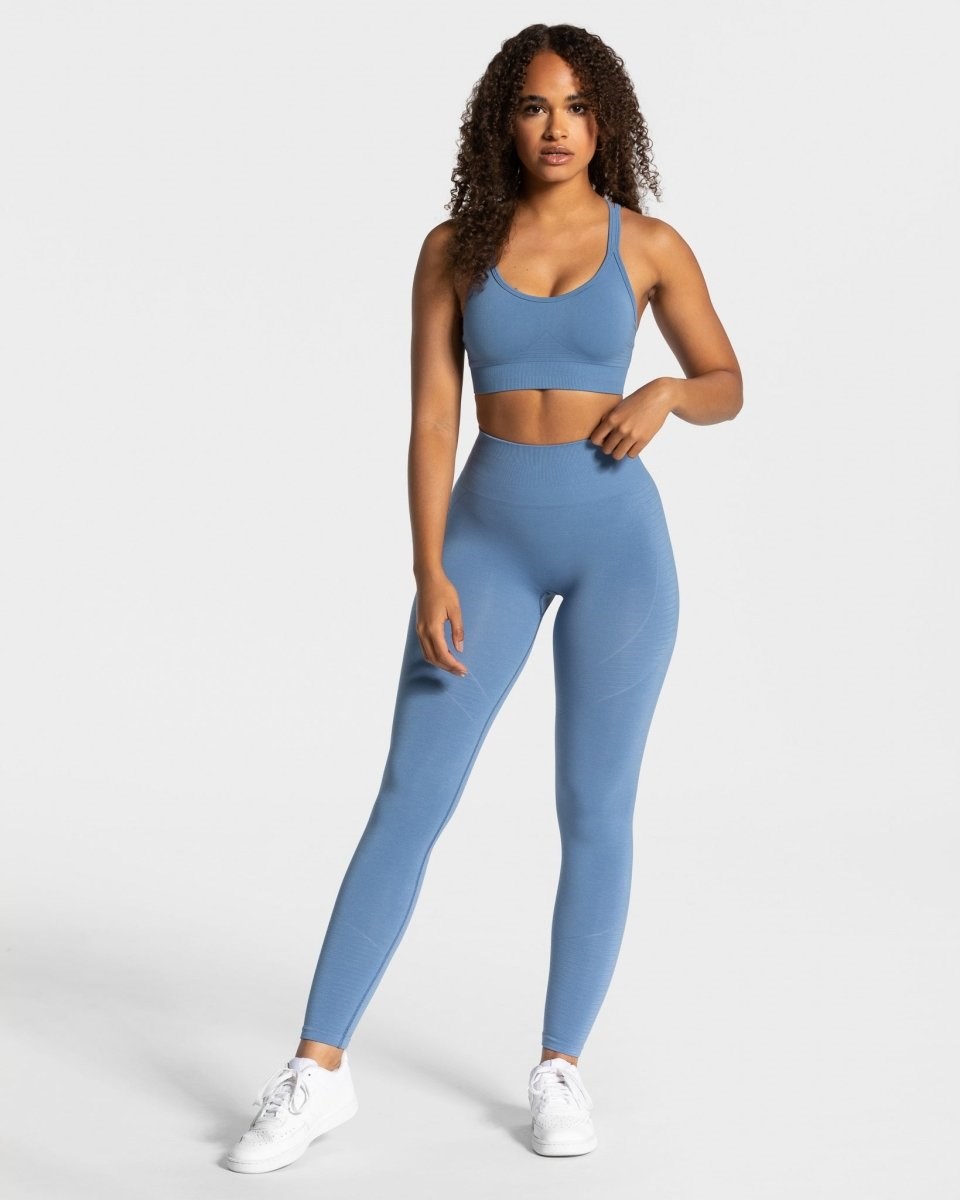 TEVEO True Leggings Blau Femme | ZYC-04703336