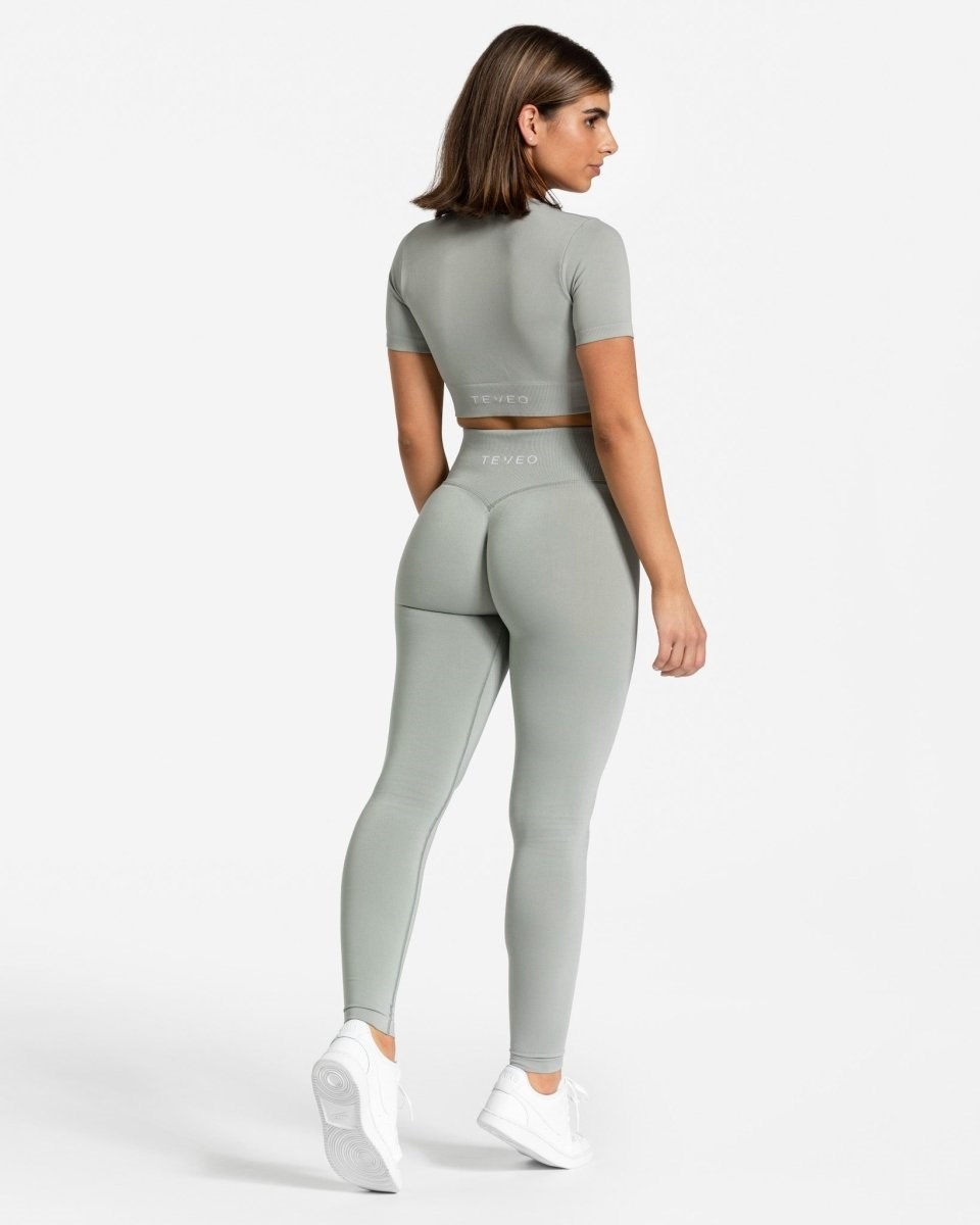 TEVEO Sensation Leggings Gray Femme | GGI-41637710