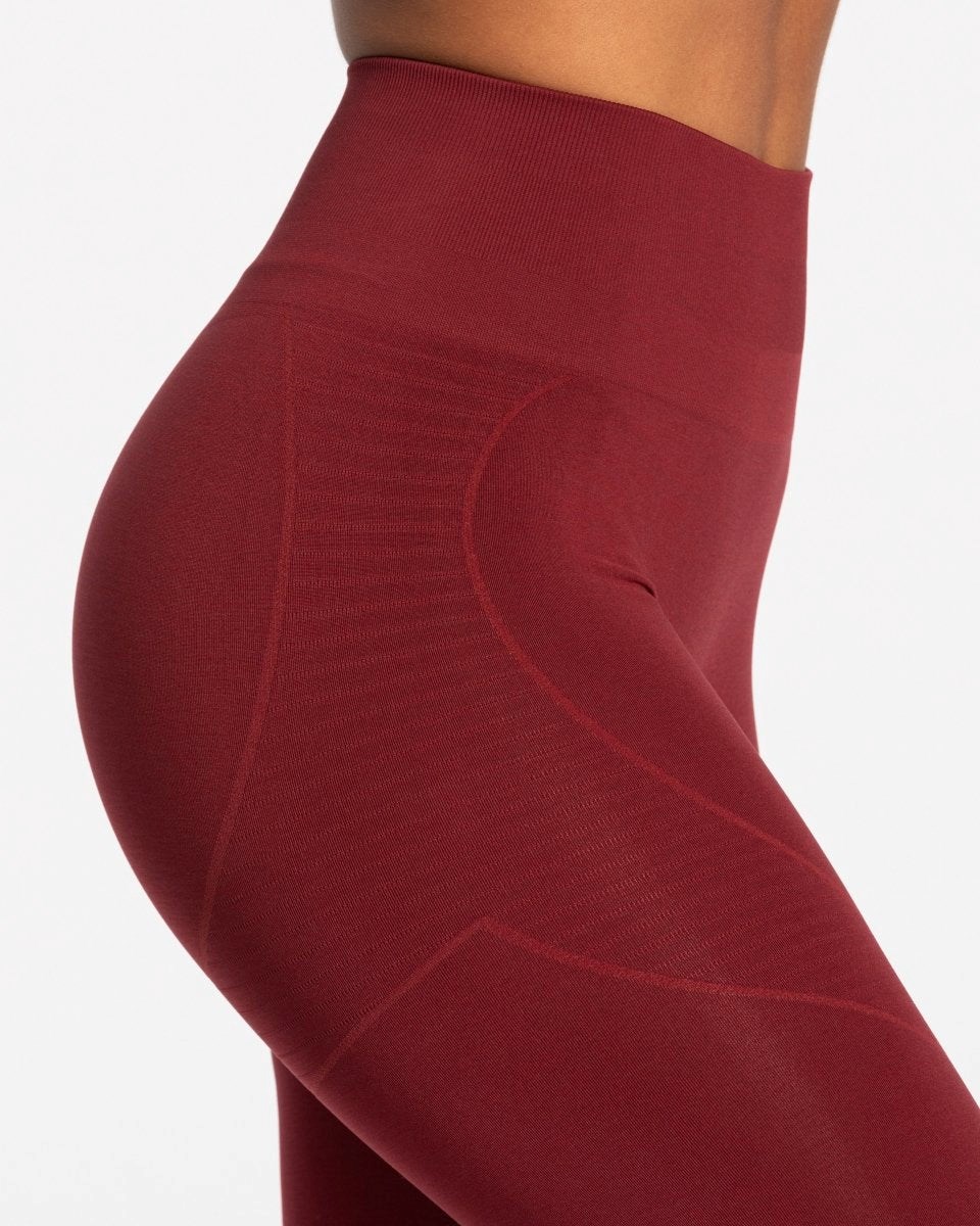 TEVEO True Leggings Rouge Femme | JVX-86859178