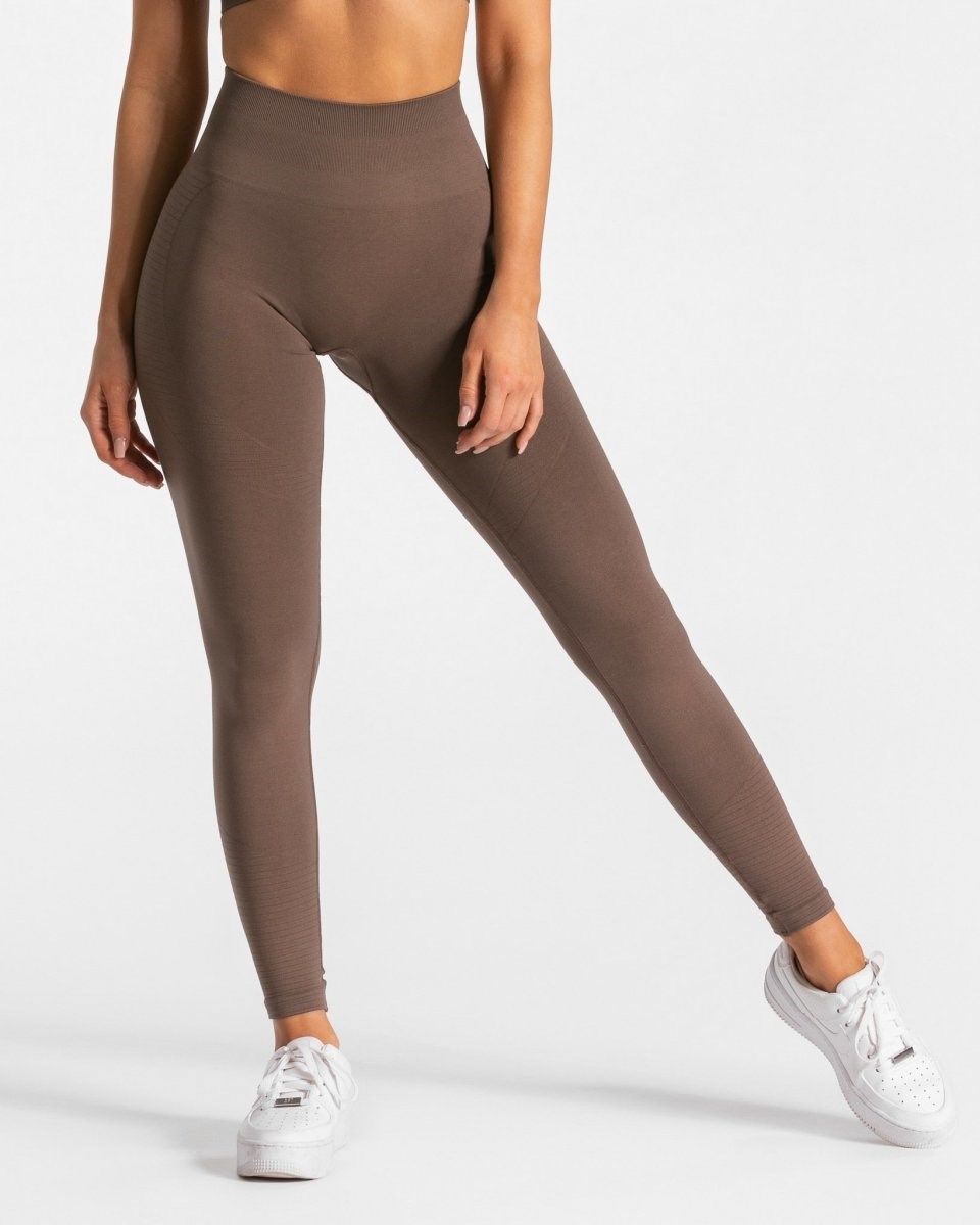 TEVEO True Leggings Braun Femme | SEO-18903064