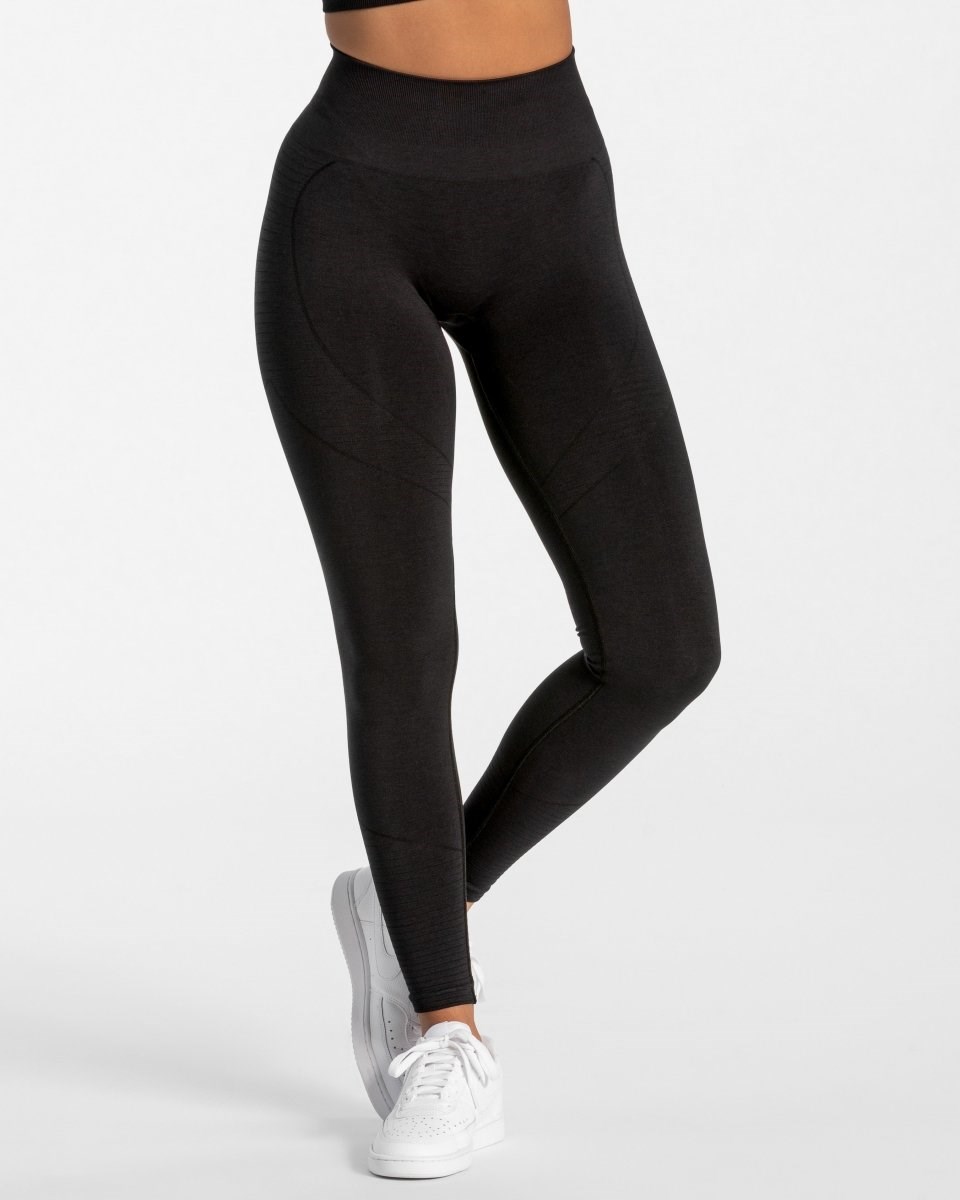 TEVEO True Leggings Noir Femme | WOU-30712049