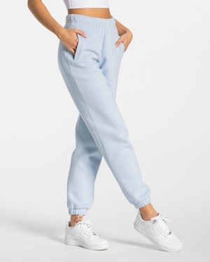 TEVEO Iconic Oversized Jogger Bleu Femme | MWM-84195509