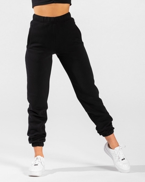 TEVEO Iconic Oversized Jogger Noir Femme | JBK-69955540