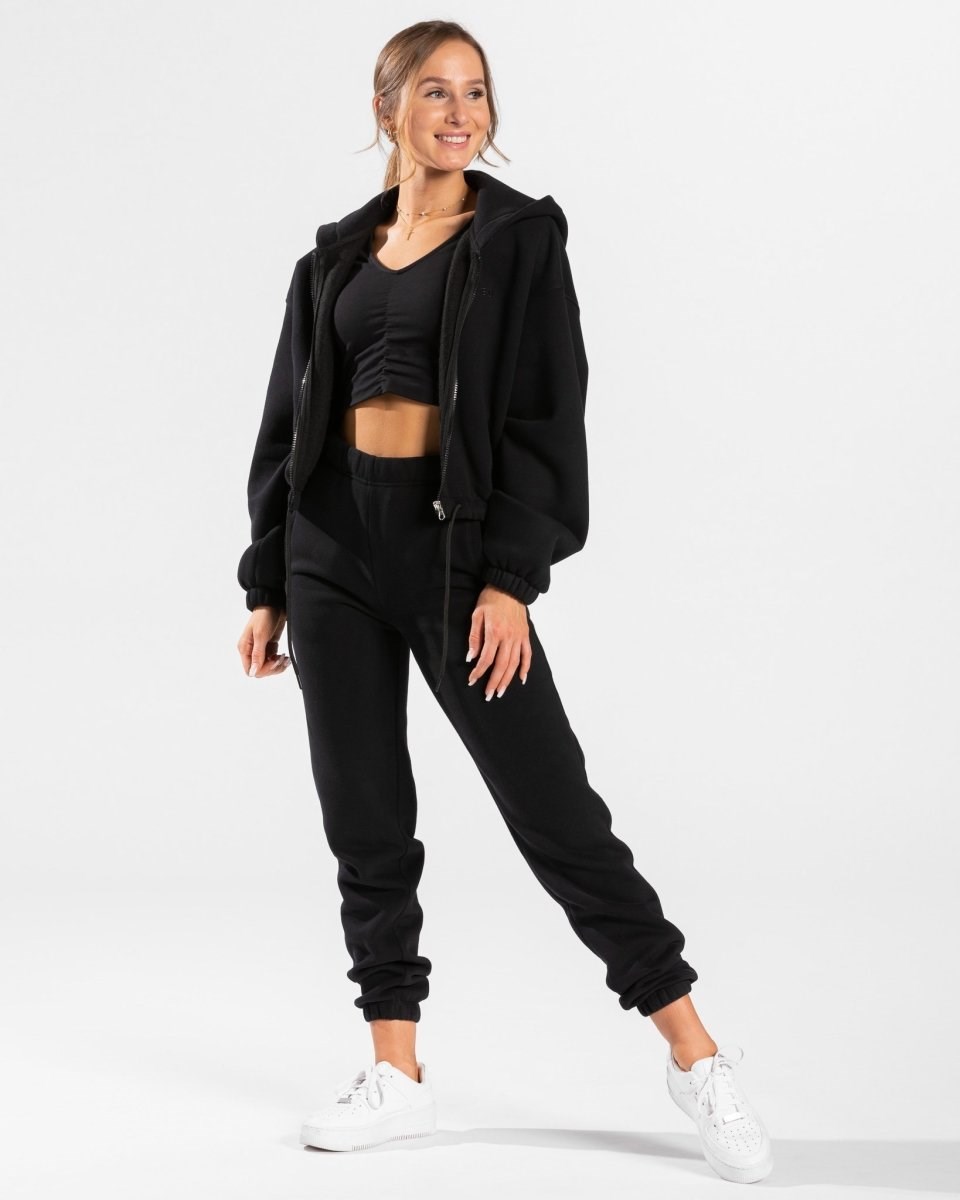 TEVEO Iconic Oversized Jogger Noir Femme | JBK-69955540