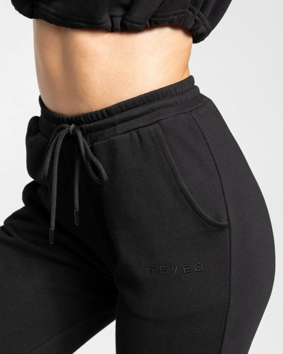 TEVEO Oversized Jogger Noir Femme | IRA-47376337