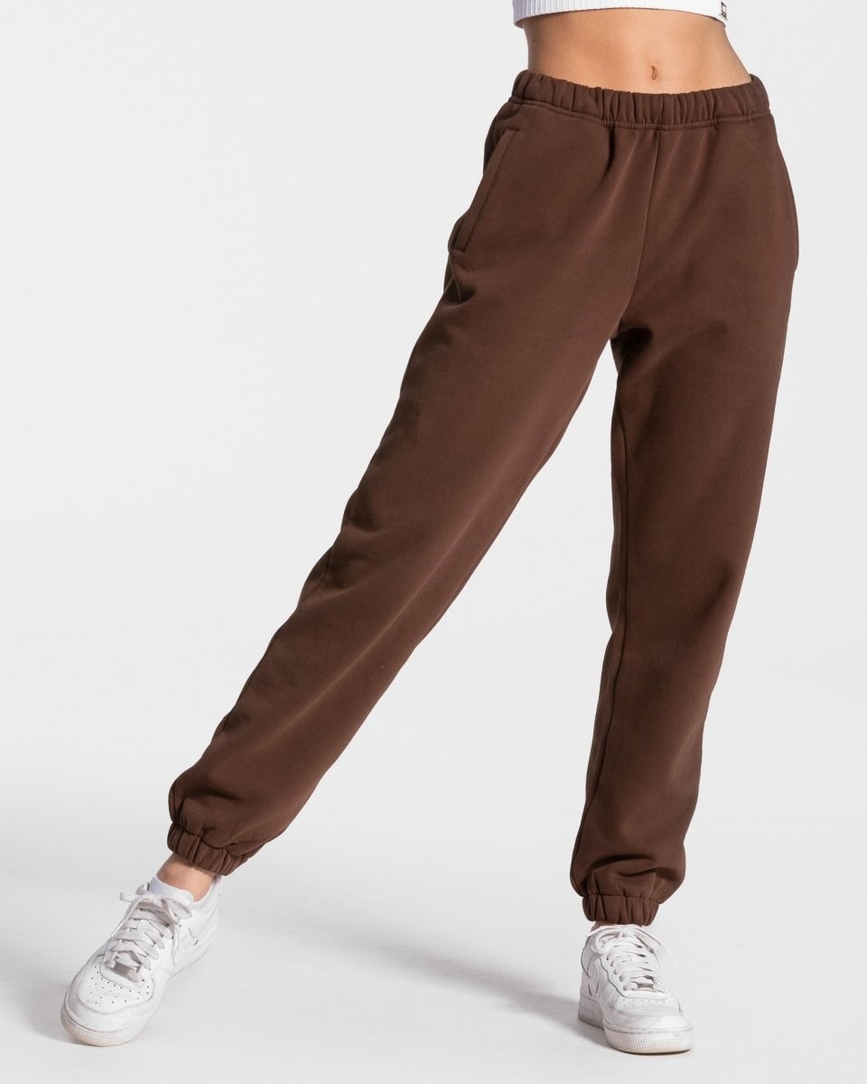 TEVEO Iconic Oversized Jogger Braun Femme | BAP-88969465