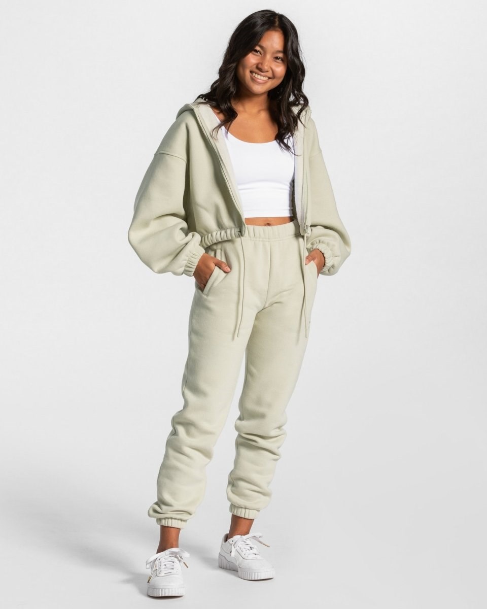 TEVEO Iconic Oversized Jogger Salbei Femme | YQT-64782635