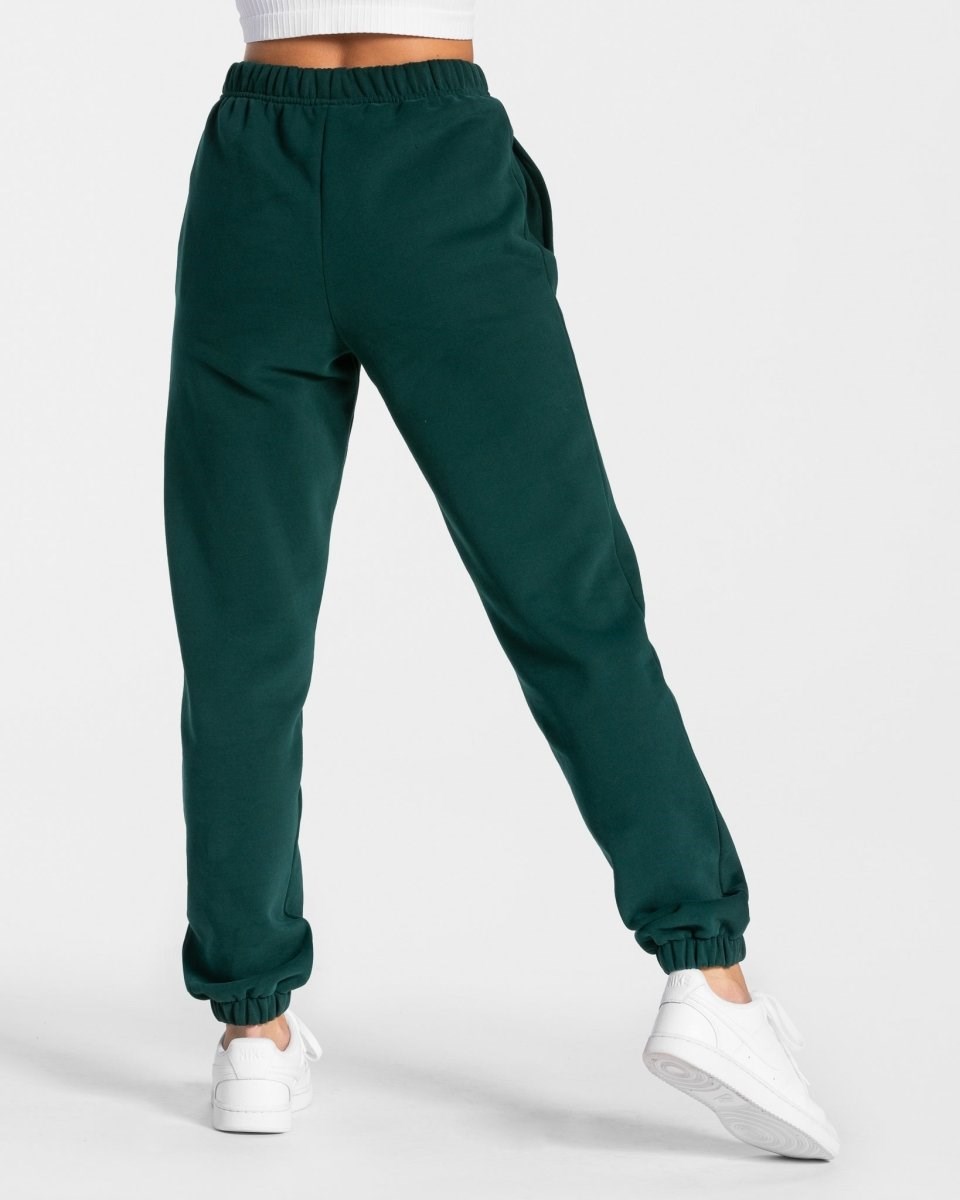 TEVEO Iconic Oversized Jogger Vert Foncé Femme | ROU-63111736