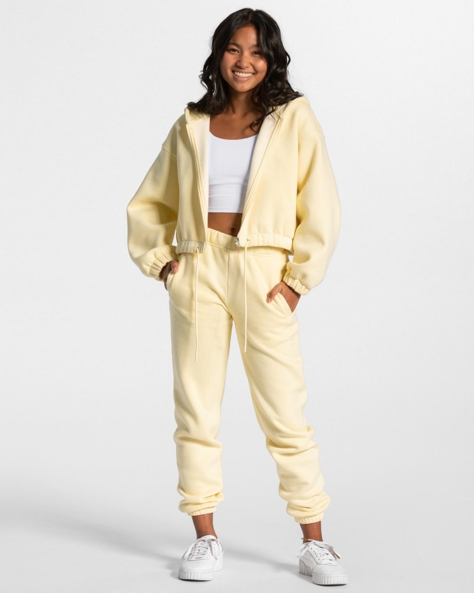 TEVEO Iconic Oversized Jogger Jaune Femme | RRZ-08315370