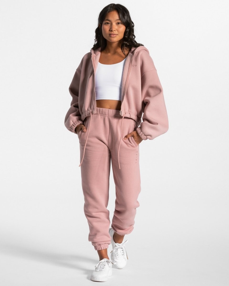 TEVEO Iconic Oversized Jogger Beere Femme | AOX-93597498