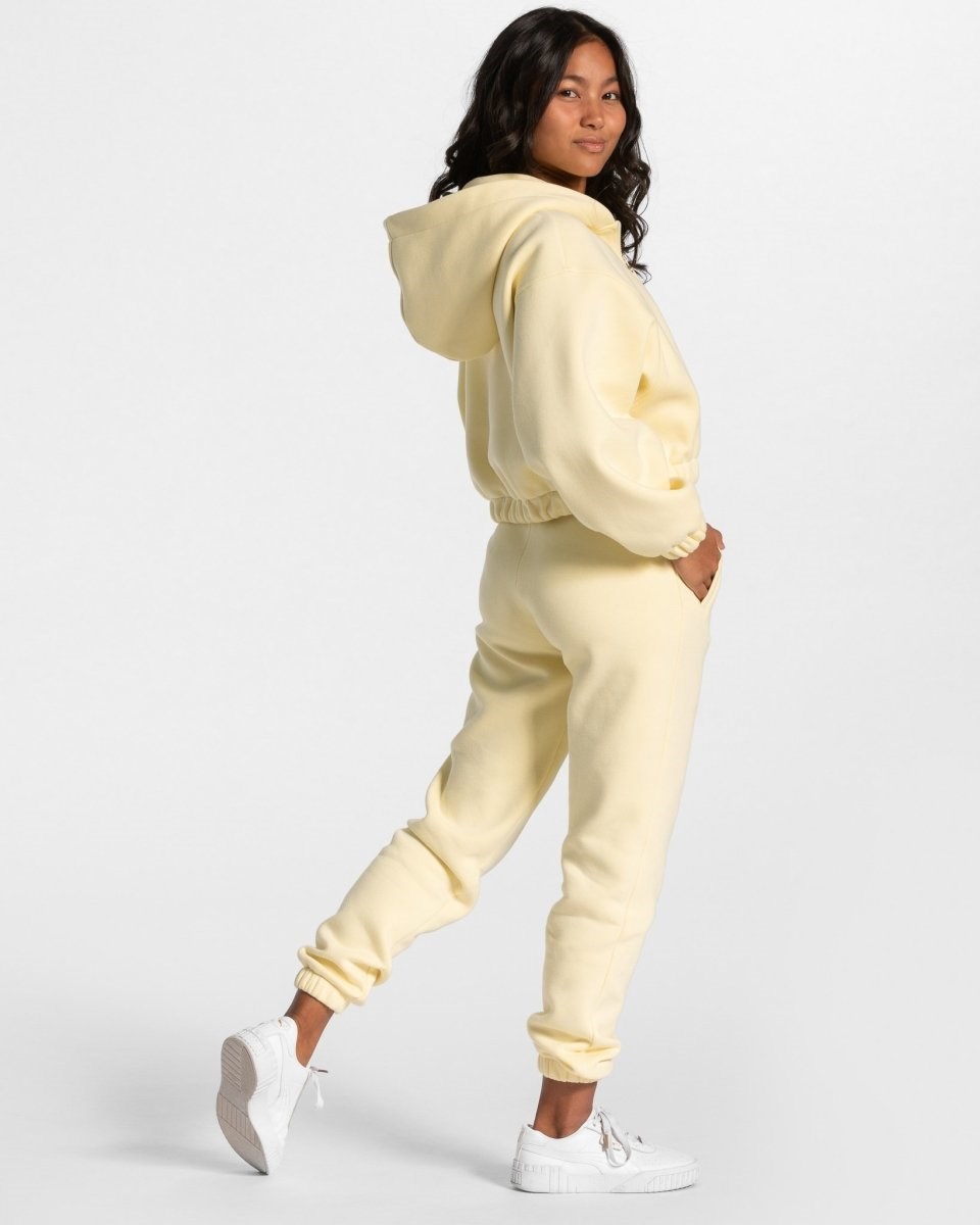 TEVEO Iconic Oversized Jogger Jaune Femme | RRZ-08315370