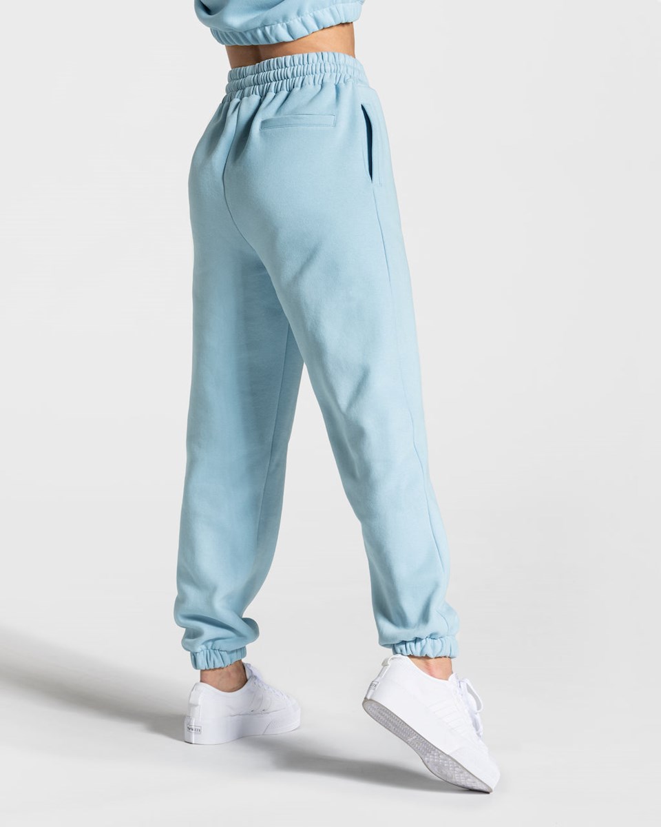 TEVEO College Oversized Jogger Bleu Femme | NYN-79133993