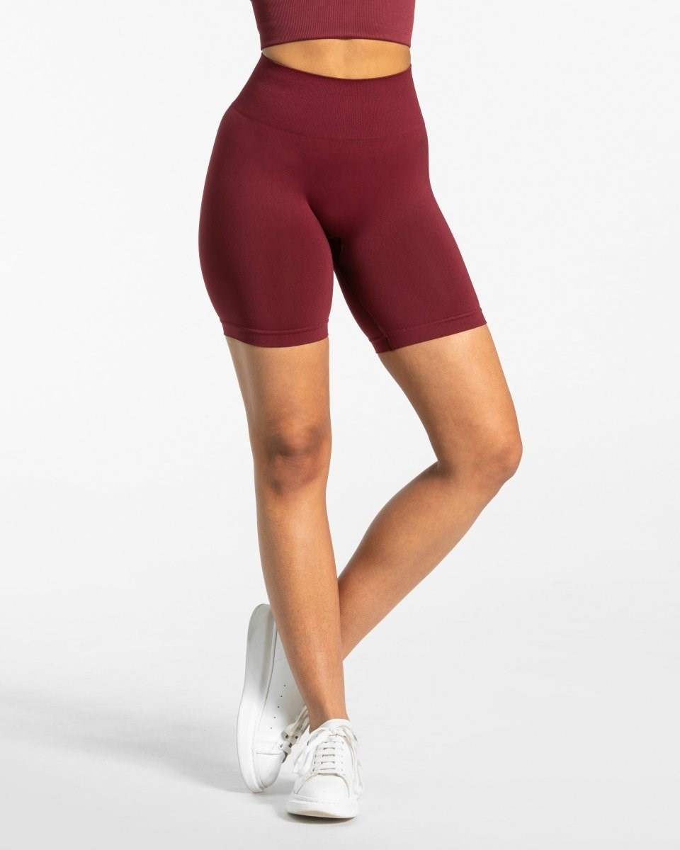 TEVEO Classy Shorts Rouge Femme | UKW-03326001