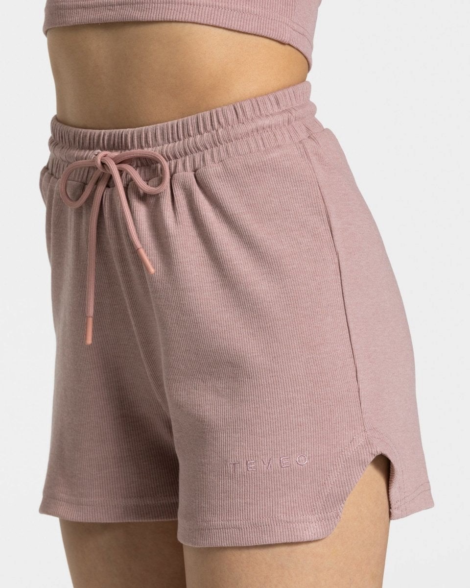 TEVEO Lounge Shorts Rose Femme | NRR-26834588