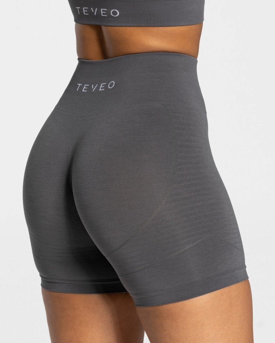 TEVEO True Shorts Grise Foncé Femme | DFX-85615367