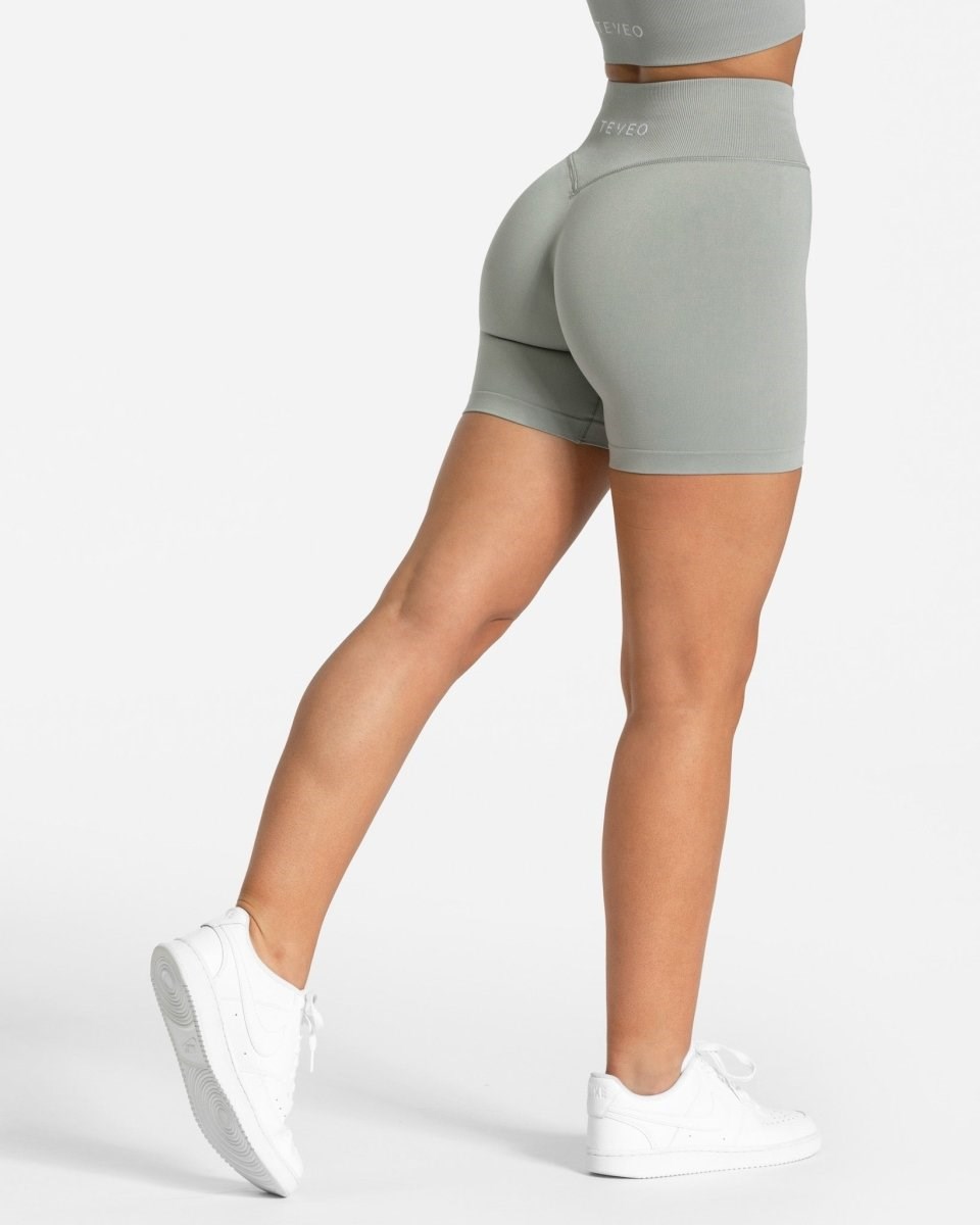 TEVEO Sensation Mini Shorts Gray Femme | JOF-63828706