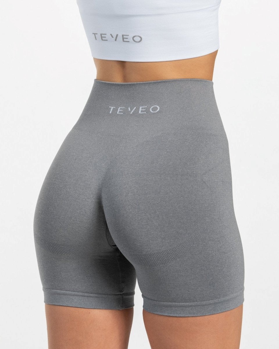 TEVEO Classy Shorts Gray Femme | CUC-31538365