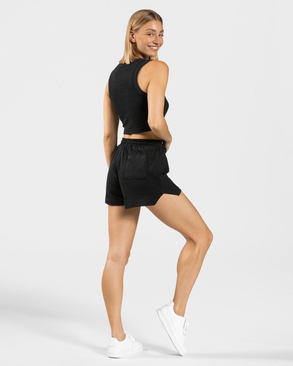 TEVEO Lounge Shorts Noir Femme | ZES-49698990