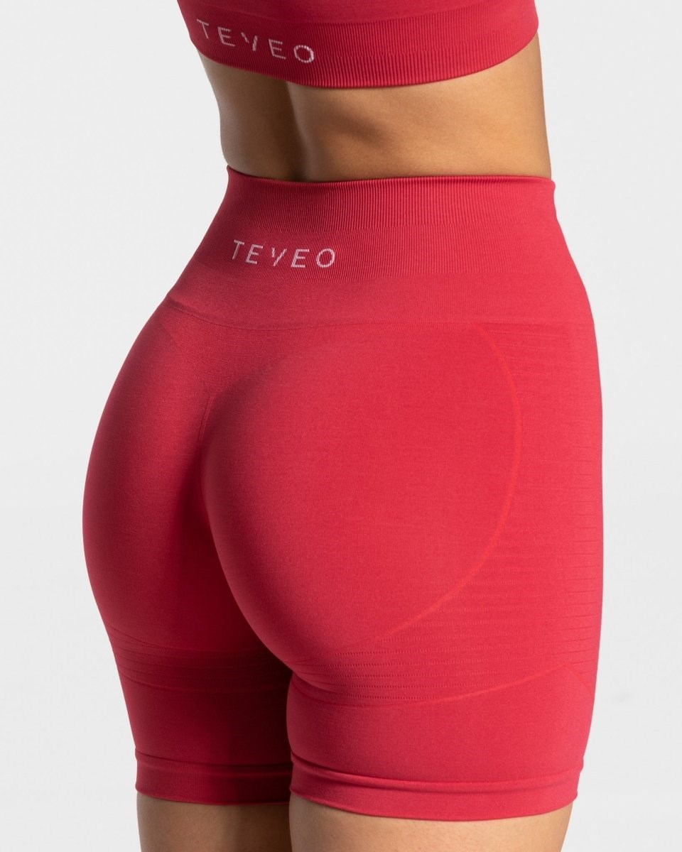 TEVEO True Shorts Rouge Femme | KDG-41389877