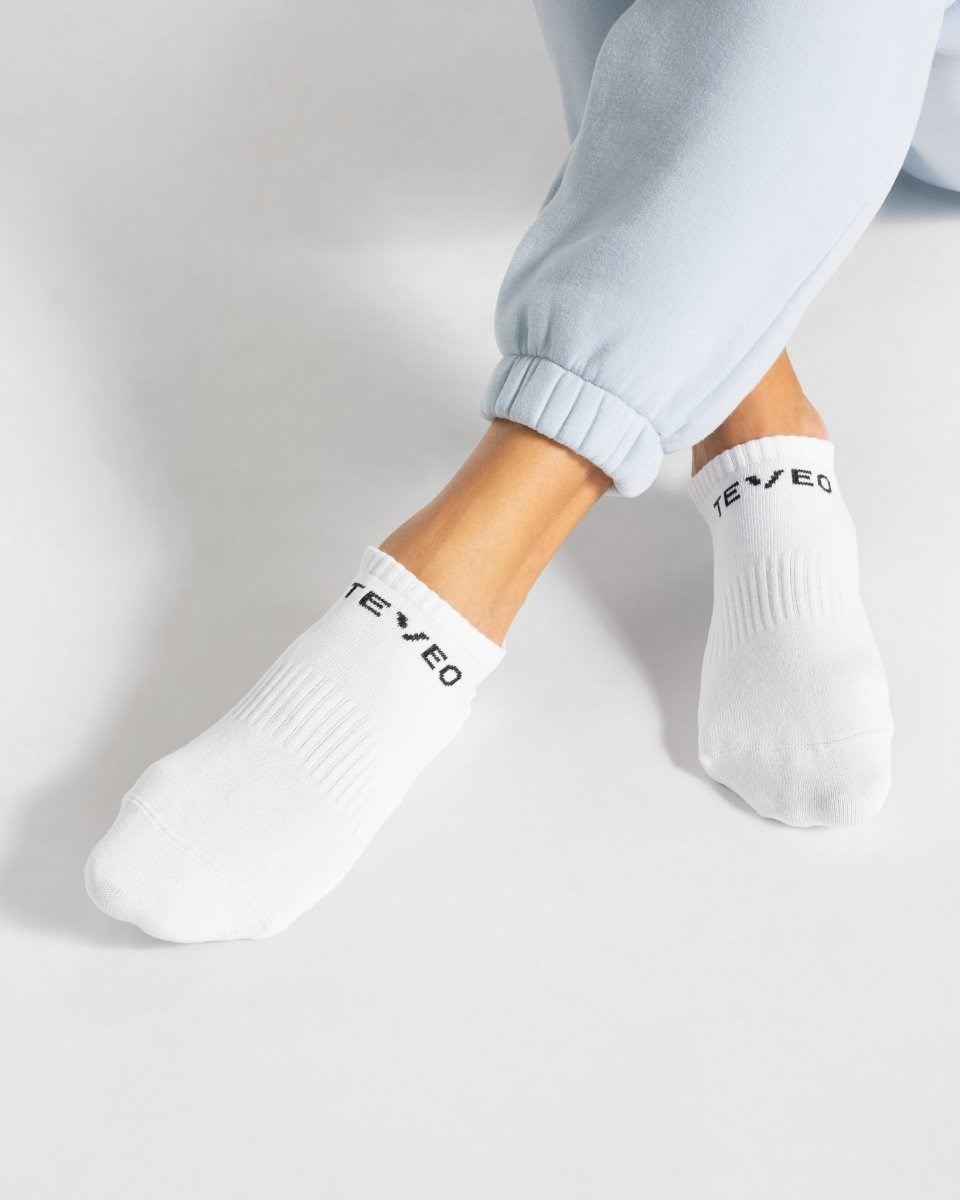 TEVEO TEVEO Sport Socken (2er) Blanche Femme | RYO-50887863