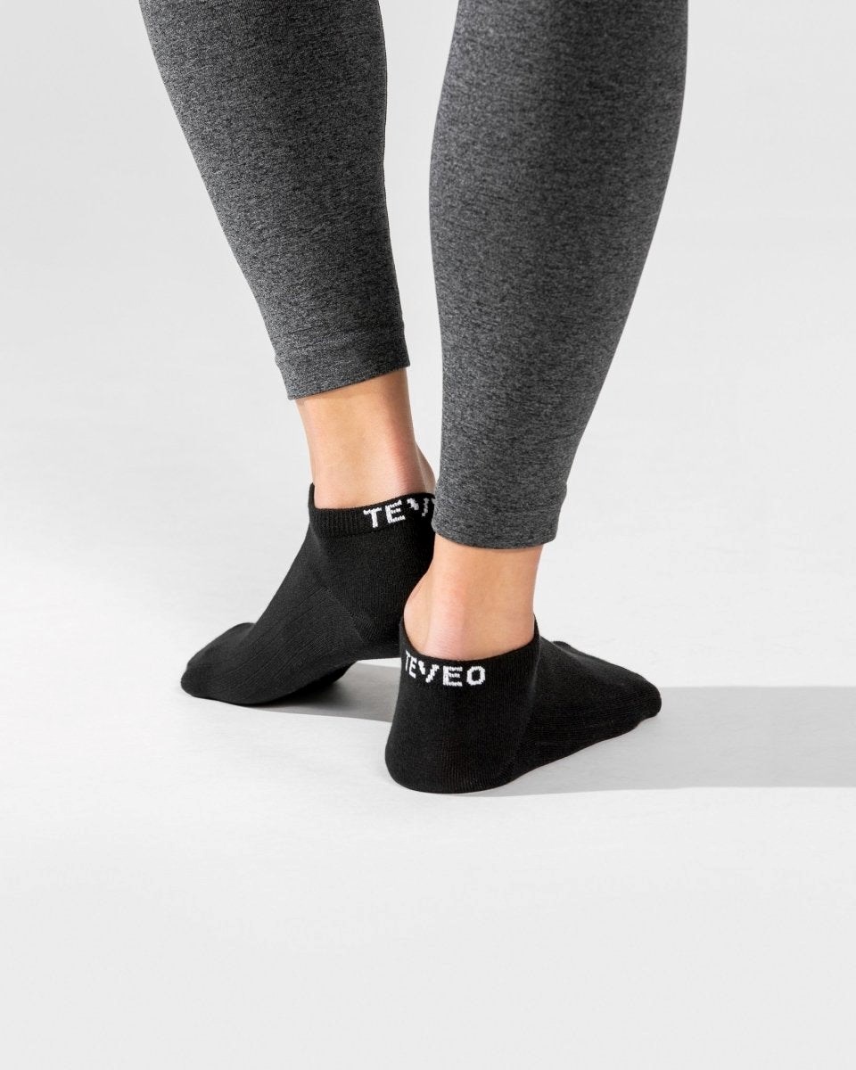 TEVEO TEVEO Sneaker Socken (2er) Noir Femme | RBS-64872698