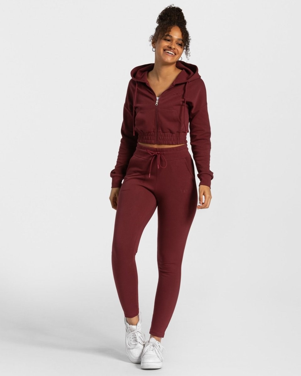 TEVEO Classiche Jogger Rouge Femme | PBQ-24765647