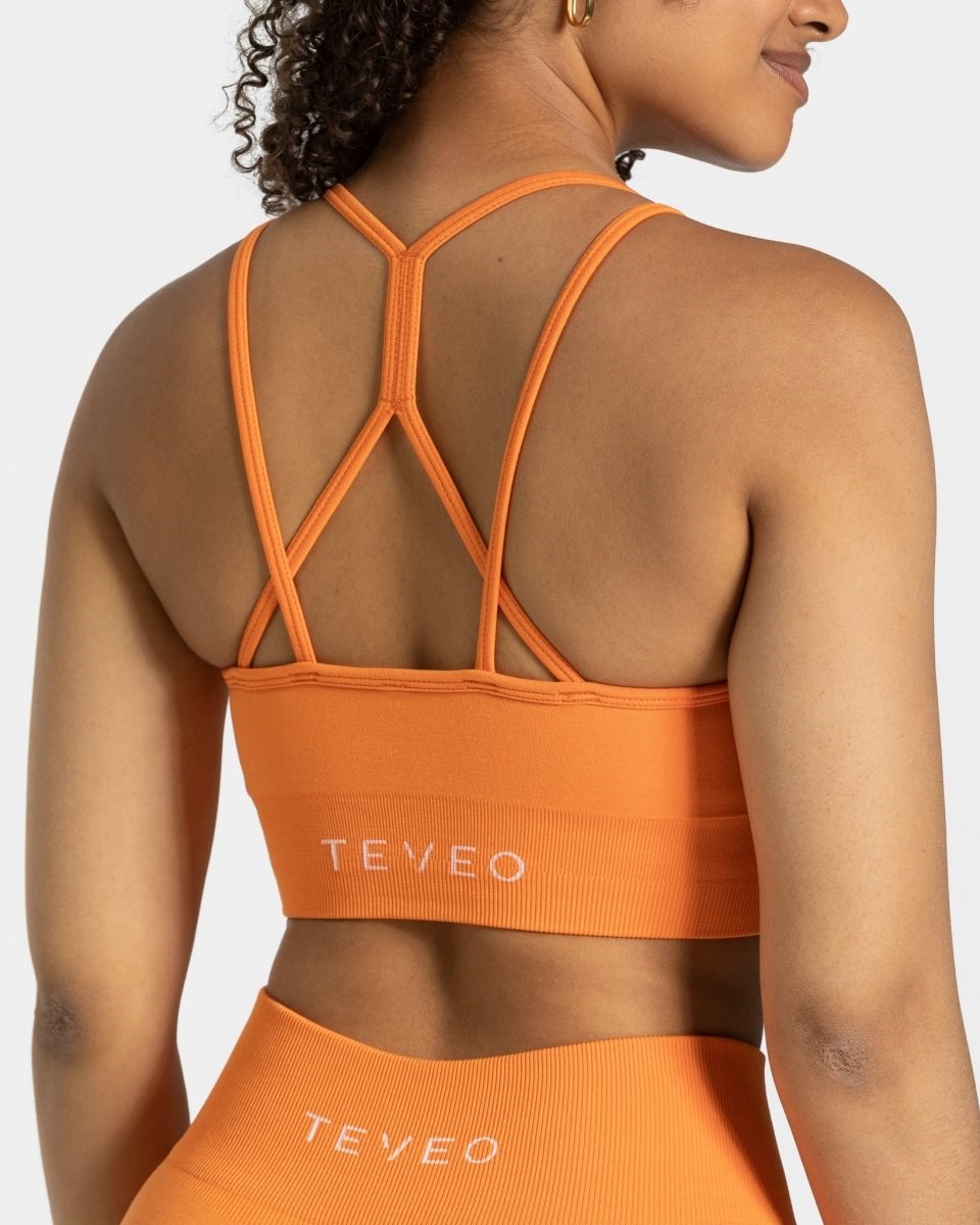 TEVEO Timeless Scrunch Bh Orange Femme | GAA-03098696