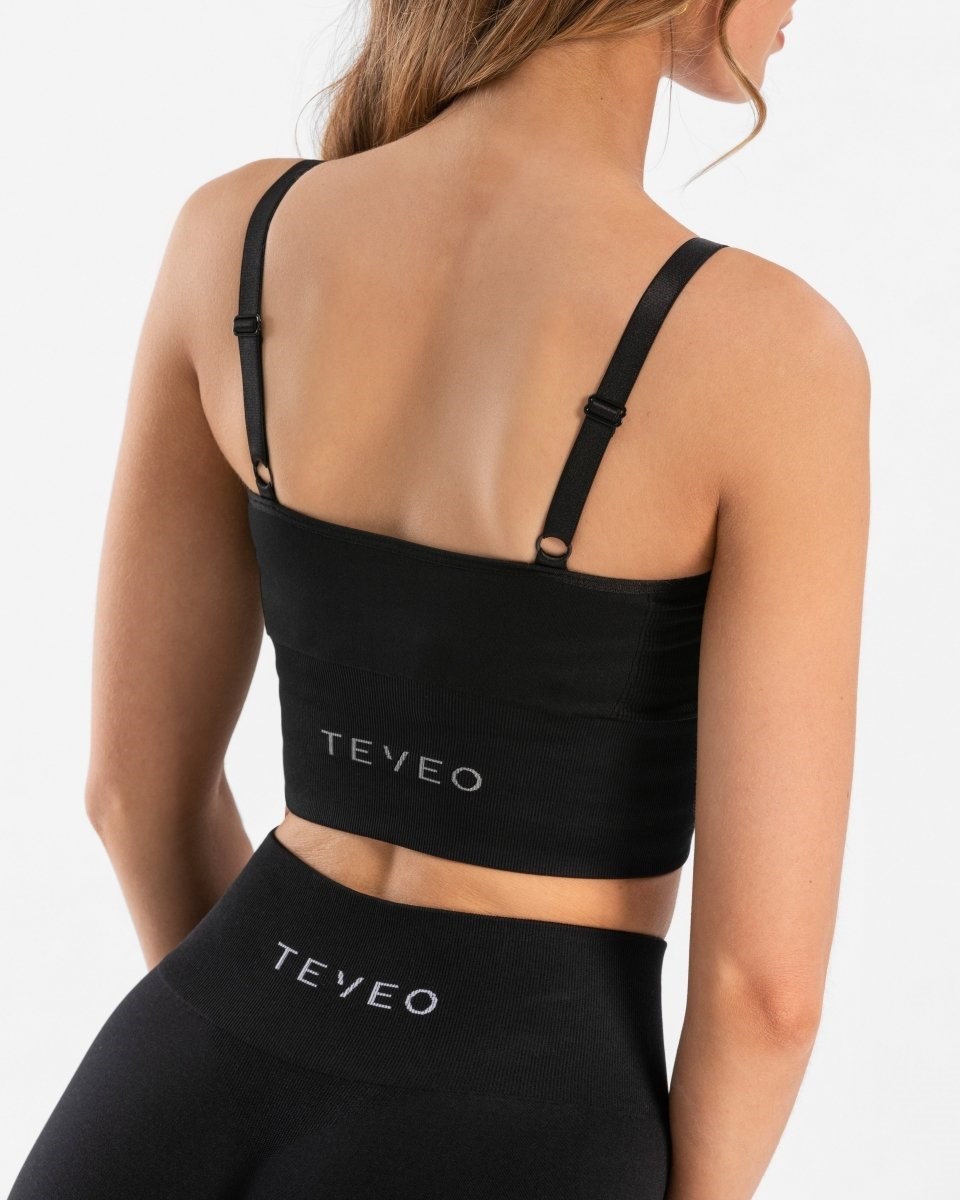 TEVEO Essential V-Top Noir Femme | MJG-69981654