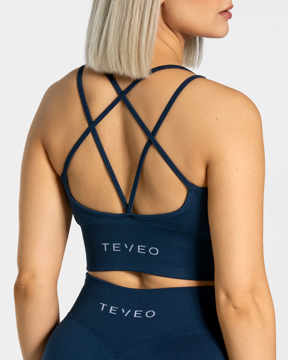 TEVEO Statement Bh Bleu Foncé Femme | TJW-76050471