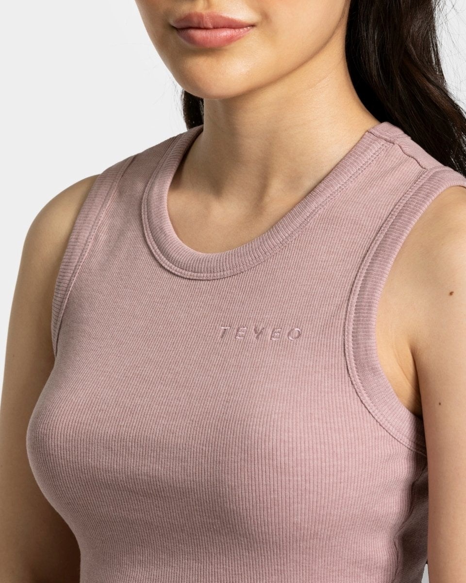 TEVEO Lounge Crop Top Rose Femme | GKT-59601972