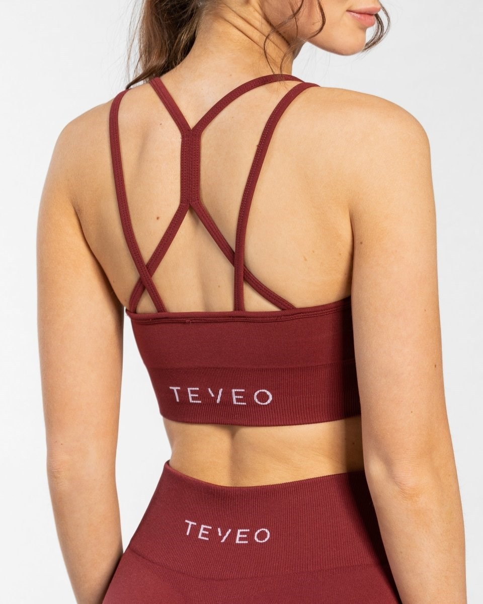 TEVEO Timeless Scrunch Bh Rouge Femme | LSD-42682367