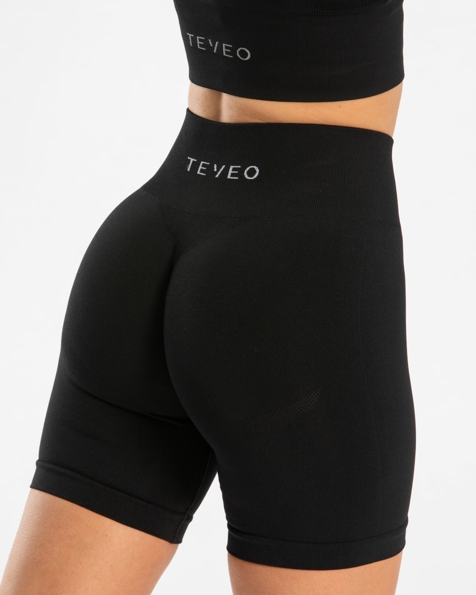 TEVEO Classy Shorts Noir Femme | GTA-74158173